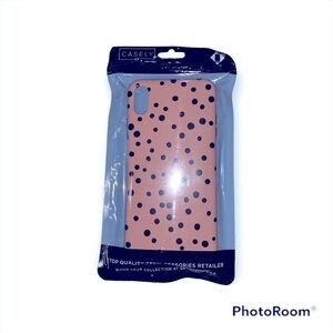 Casely iPhone XS Max Case Polkadots